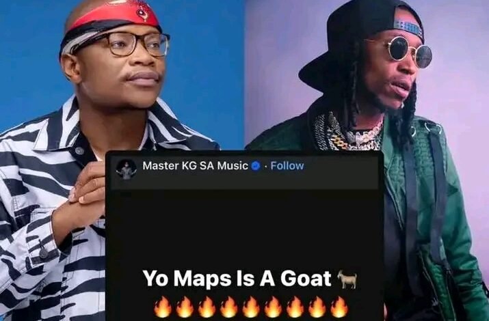 People Claim Yo Maps Paid Master KG For A Shout Out
