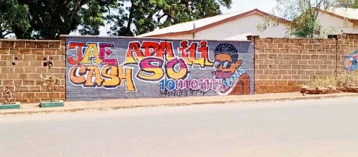 Chipata Gives Jae Cash His Flowers with Vibrant Wall Art
